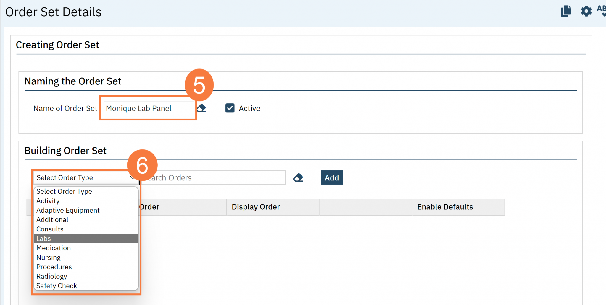 Complete Lab Panel Tree How to Create a Lab Panel / How to Create an Order Set - 2023 CalMHSA
