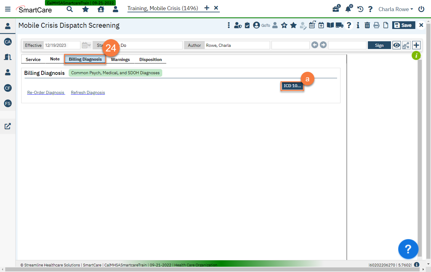 How to Document a Call to the Mobile Crisis Dispatch Line and Complete ...